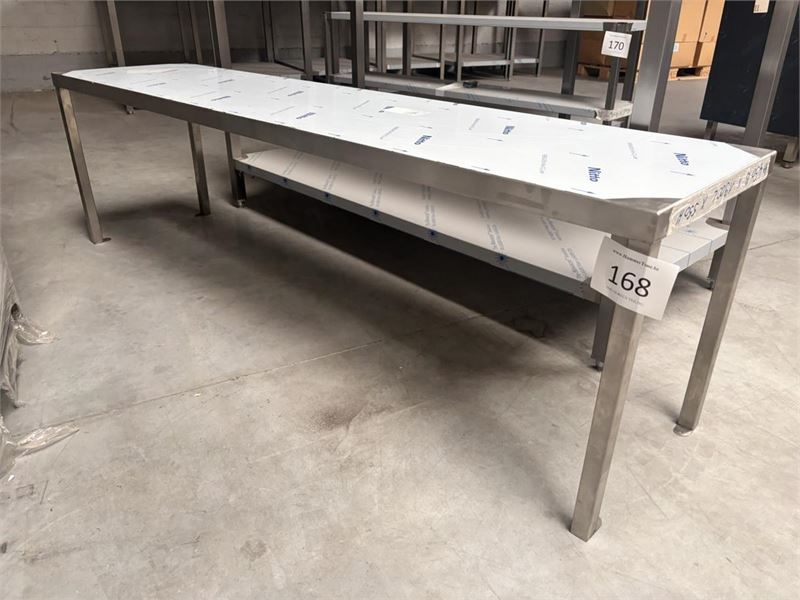 Rvs Werktafel – kavel bij Hammertime