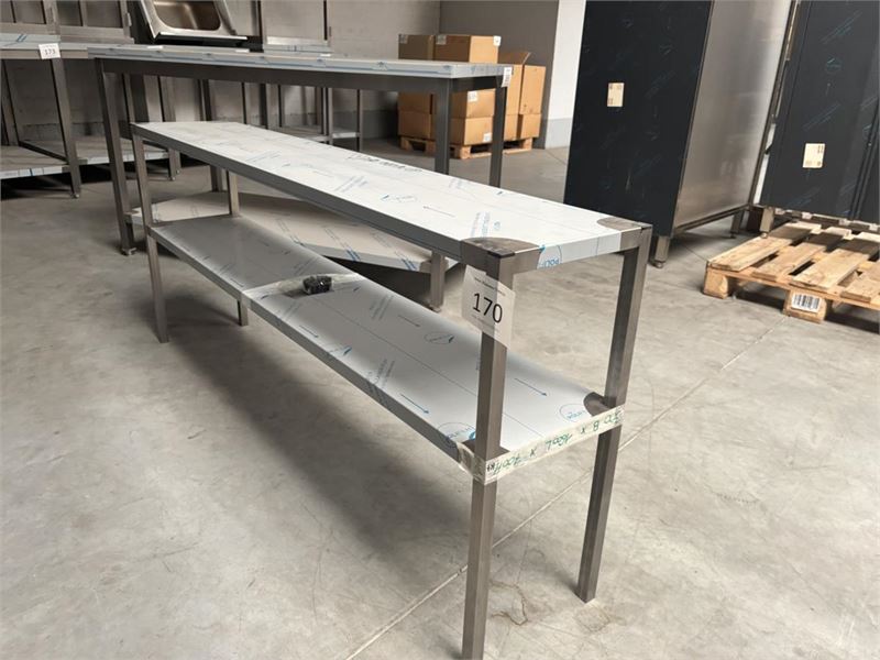 Rvs Werktafel – kavel bij Hammertime