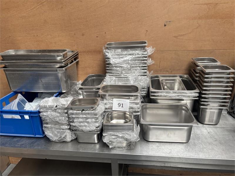 Lot Rvs Gastronormbakken – kavel bij Hammertime