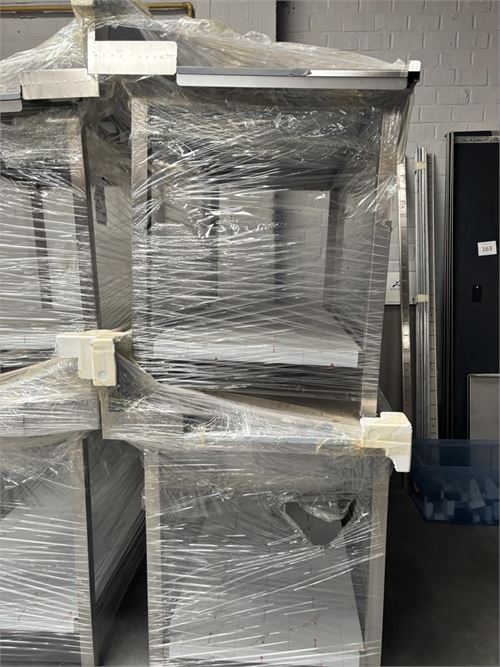 2x Rvs Uitvoertafel Ingang Rechts – kavel bij Hammertime