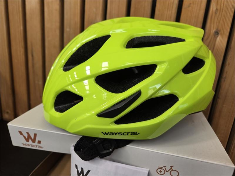 1 Fietshelm Geel Medium – foto 5 – kavel bij Hammertime