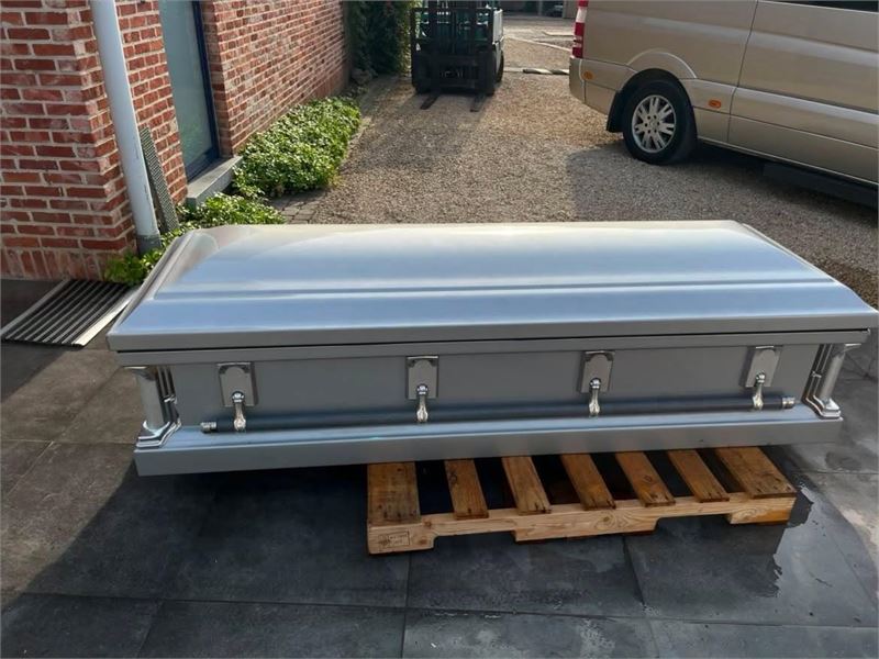 1 Metalen Doodskist, 🎃geschikt Voor Halloween🎃 – foto 4 – kavel bij Hammertime