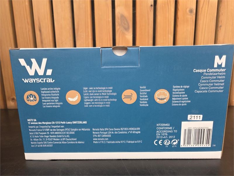 1 Fietshelm Grijs Medium – foto 7 – kavel bij Hammertime