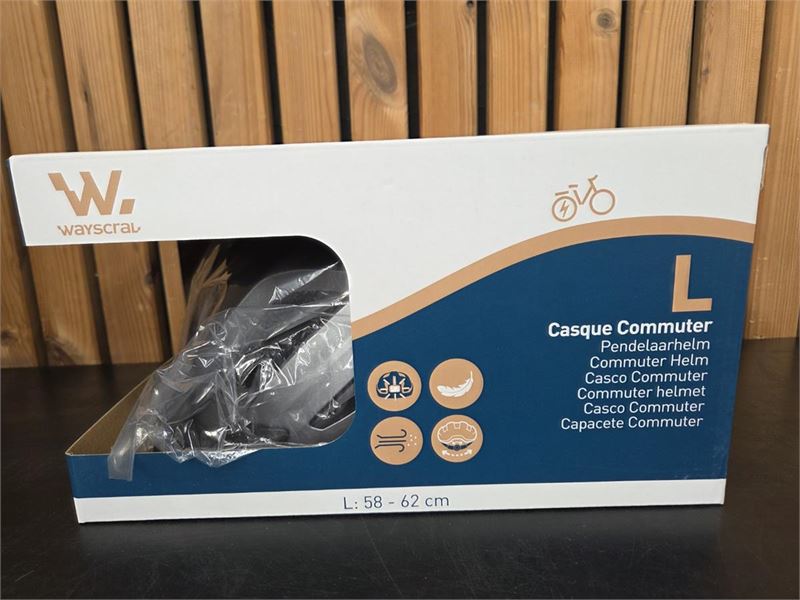 1 Fietshelm Grijs Large – foto 6 – kavel bij Hammertime