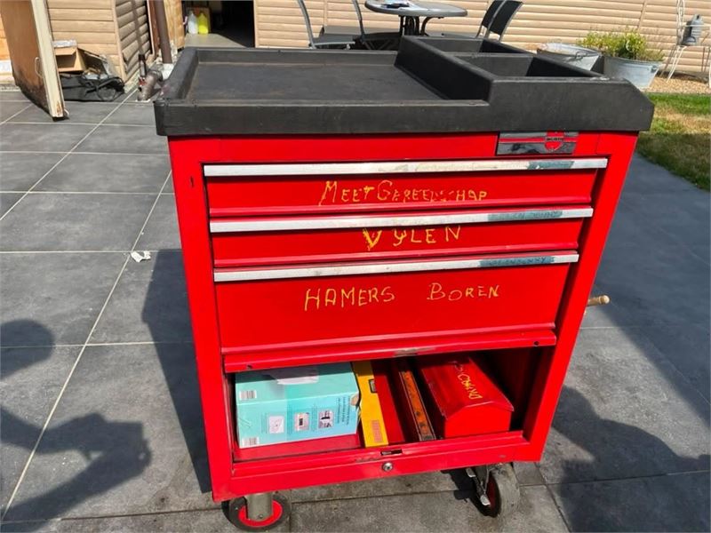 1 Gevulde Verrijdbare Werkkoffer – foto 3 – kavel bij Hammertime
