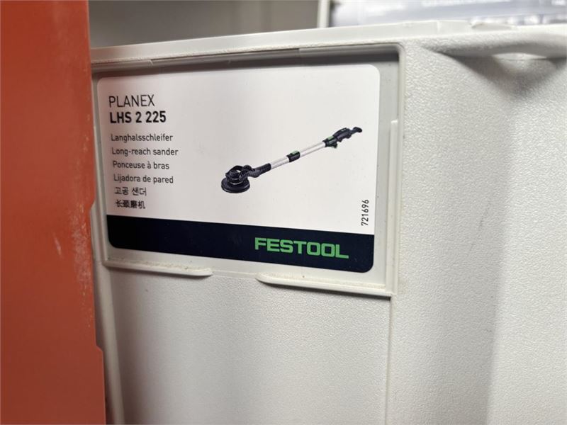 Langnek Schuurmachine Festool Planex Lhs 2 225 – foto 7 – kavel bij Hammertime