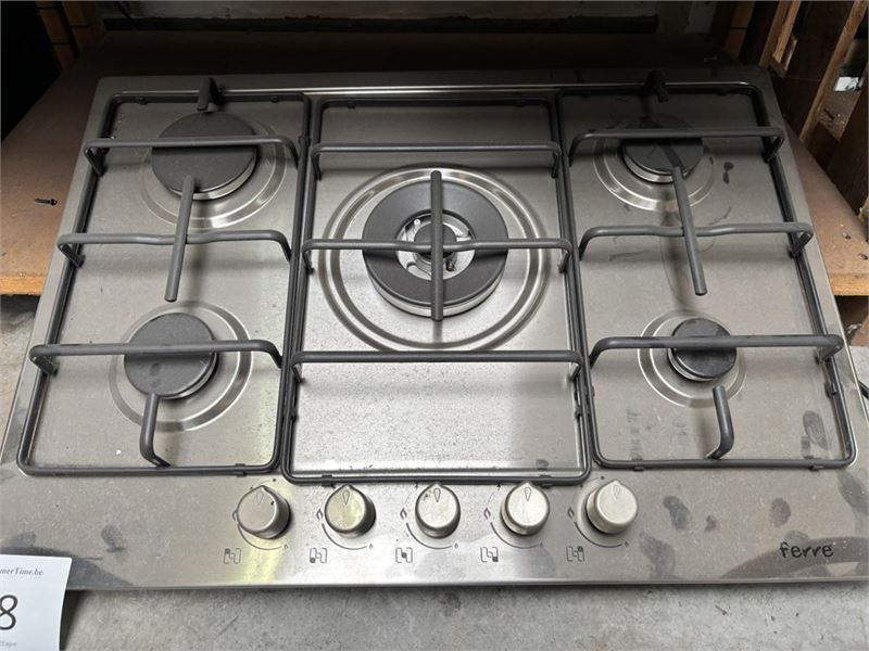 Gaskookplaat Ferre El004(ia70_5g0e – foto 2 – kavel bij Hammertime