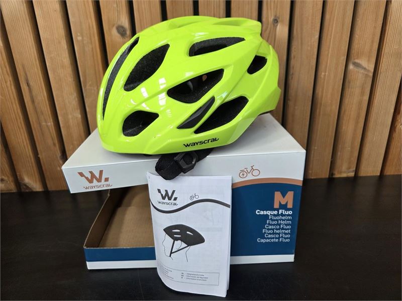 1 Fietshelm Geel Medium – foto 3 – kavel bij Hammertime