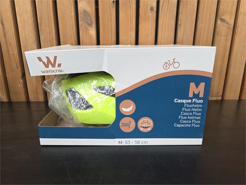 1 Fietshelm Geel Medium – foto 2 – kavel bij Hammertime