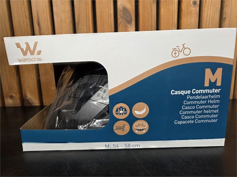 1 Fietshelm Grijs Medium – foto 6 – kavel bij Hammertime