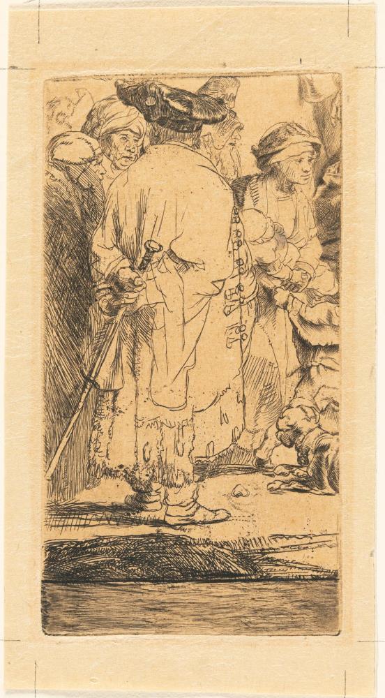 Christus heilt die Kranken (Das Hundertguldenblatt in drei Tei
