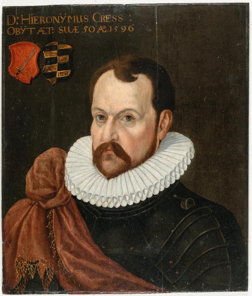 Brustbildnis des Hieronymus Kress von Kressenstein (1546-1596)