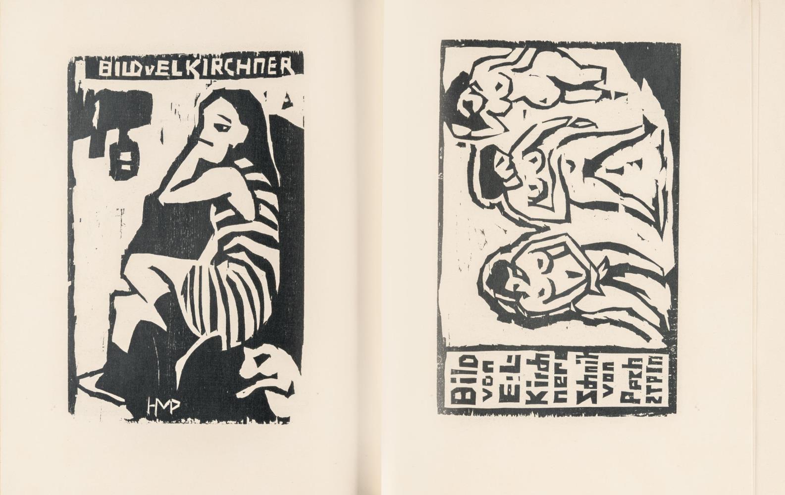 Katalog zur Ausstellung der K.G. „Brücke“ in Galerie Arnold Dresden – Schloßstraße September 1910