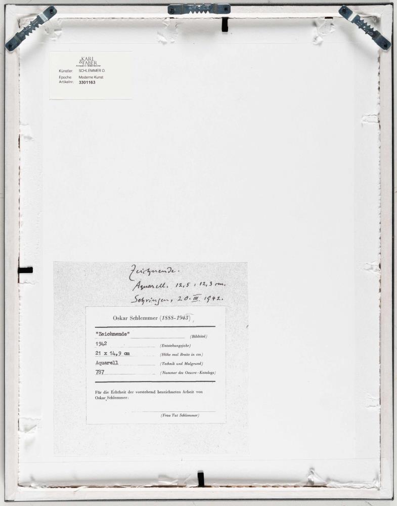 Draughtsman, turned slightly to the left