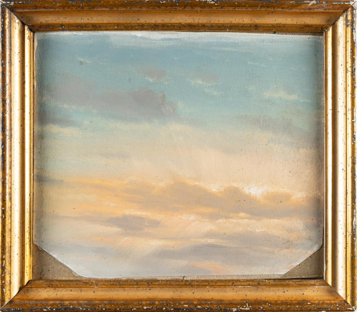 Pendants: Wolkenstudien bei aufbrechendem Himmel