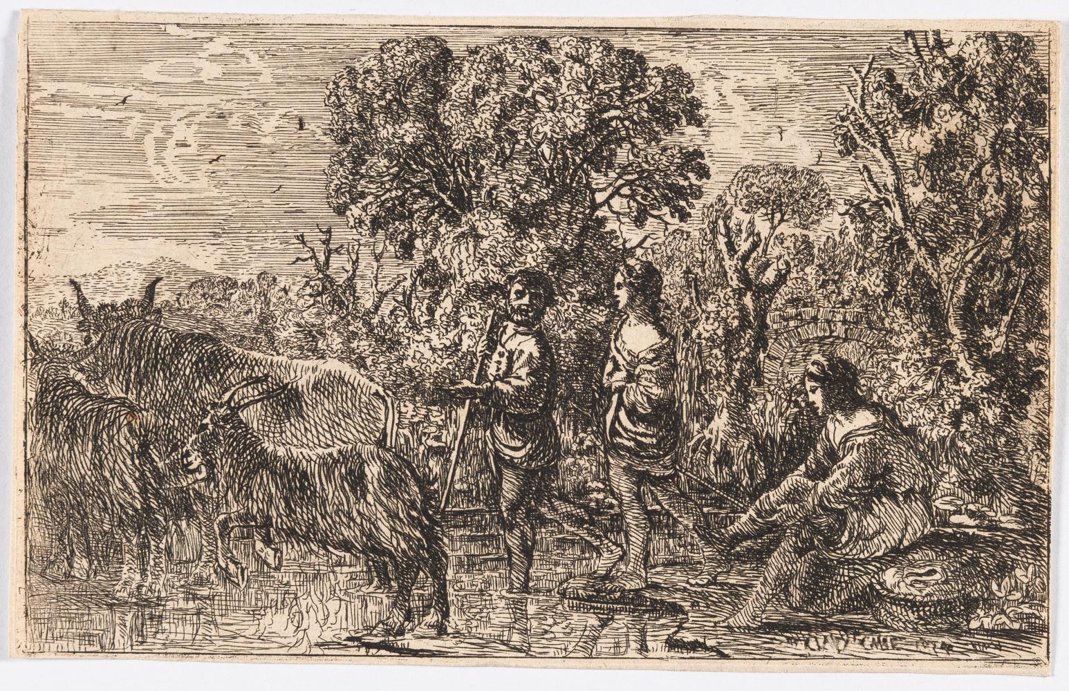Le passage du gué (Die Überquerung der Furt)