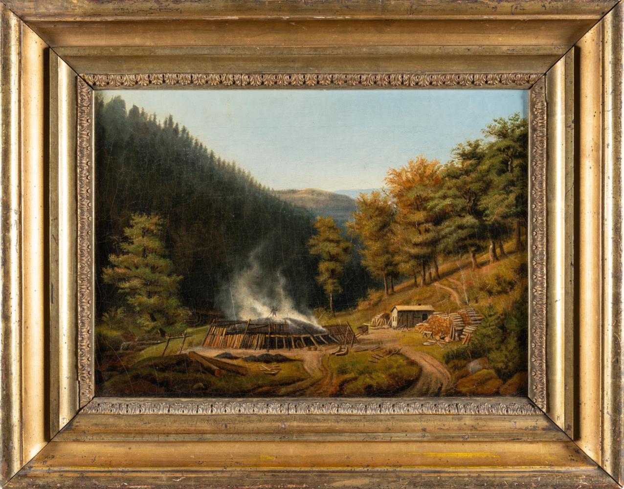 Harzlandschaft mit Köhler
