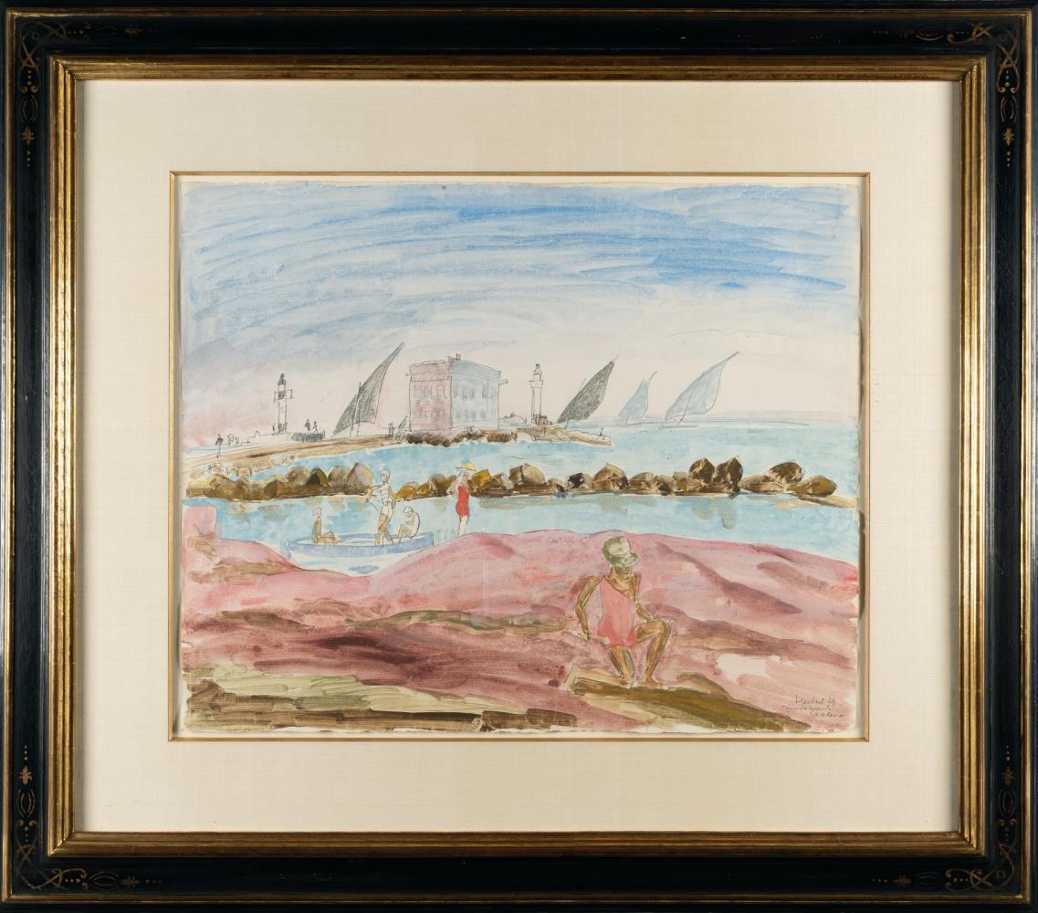 „Einfahrende Segler“ (Palavas)