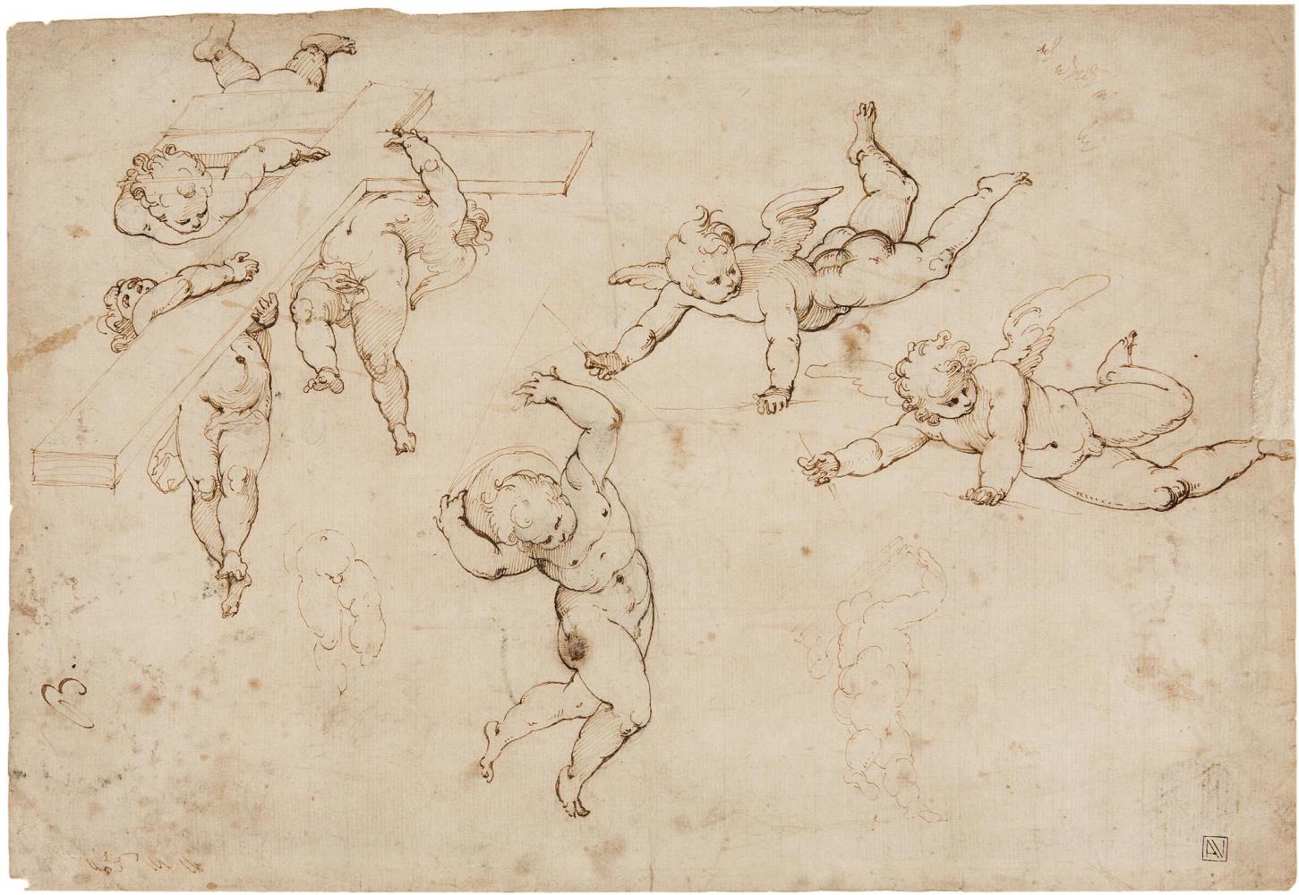 Studie von Engeln