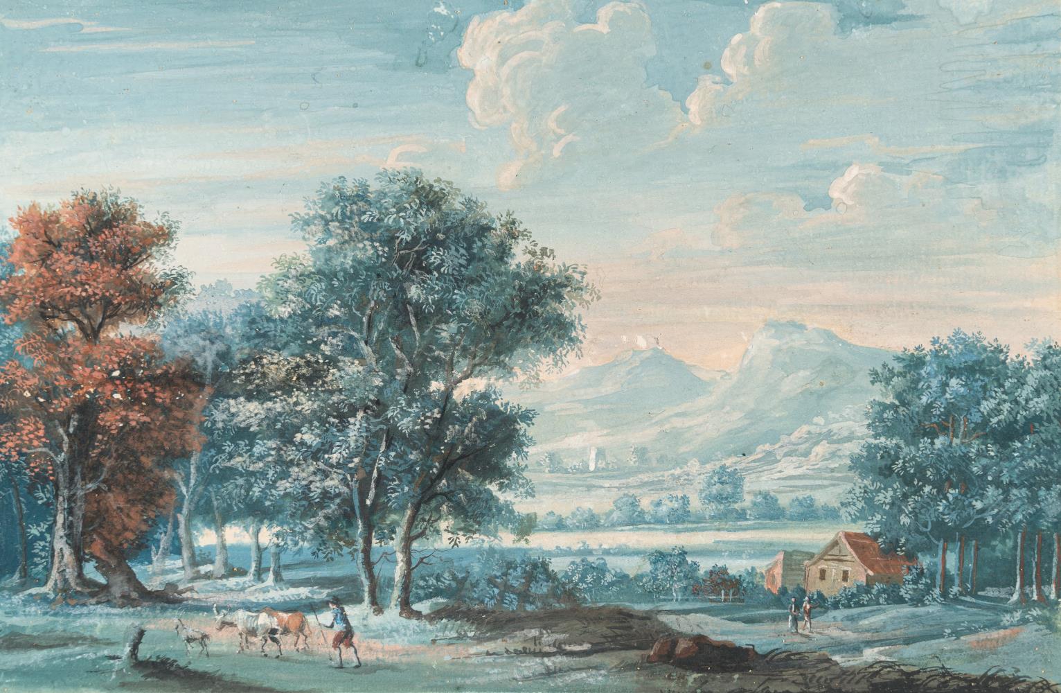 Pastorale Landschaft