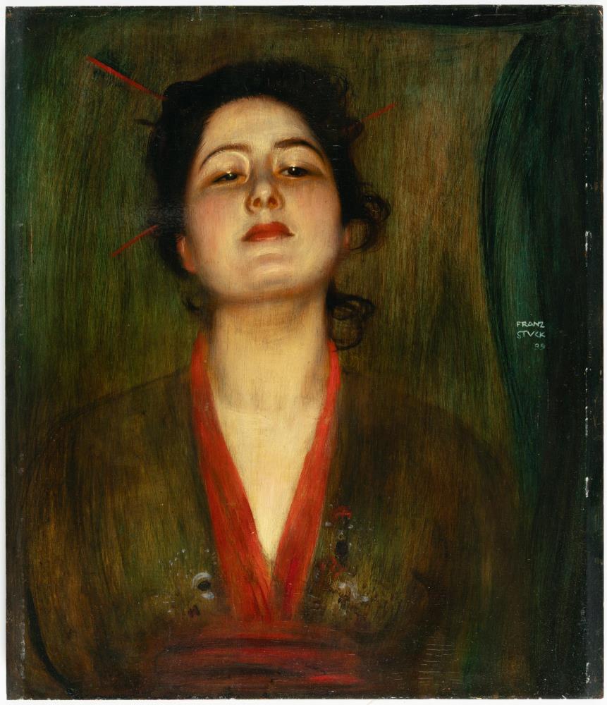 Damenbildnis à la japonaise