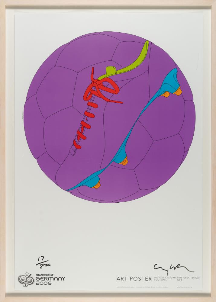 14 Bll.: Official Art Poster 2006 FIFA World Cup Germany