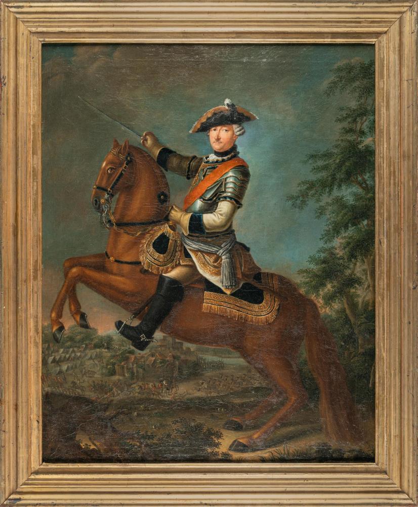 Porträt des preußischen Reitergenerals Rupert Scipio von Lentulus (1714-1787)