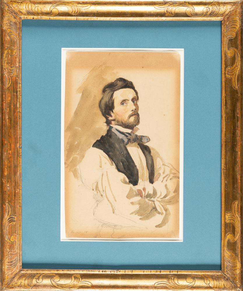 Zwei Selbstportraits eines Künstlers