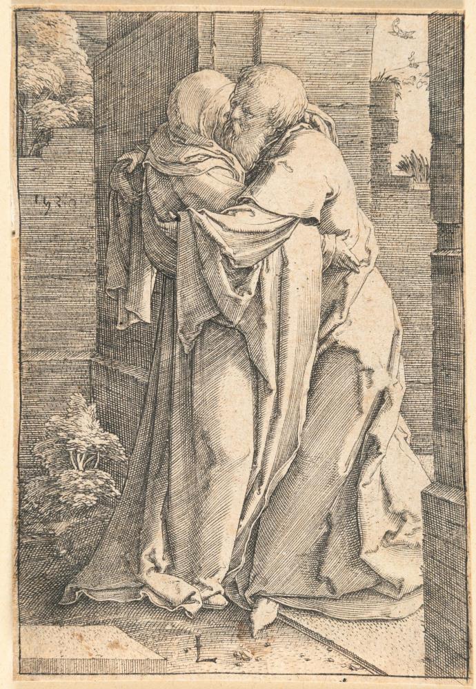 Joachim und Anna unter der Goldenen Pforte