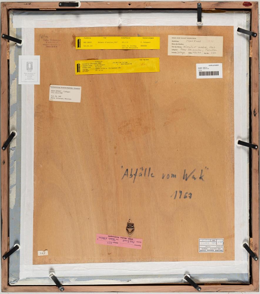 Déchets d'oeuvres („Abfälle vom Werk“)