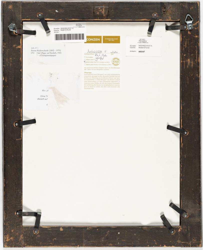 Ohne Titel (Figur auf Sockel)