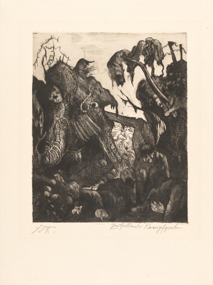 "Zerfallender Kampfgraben"