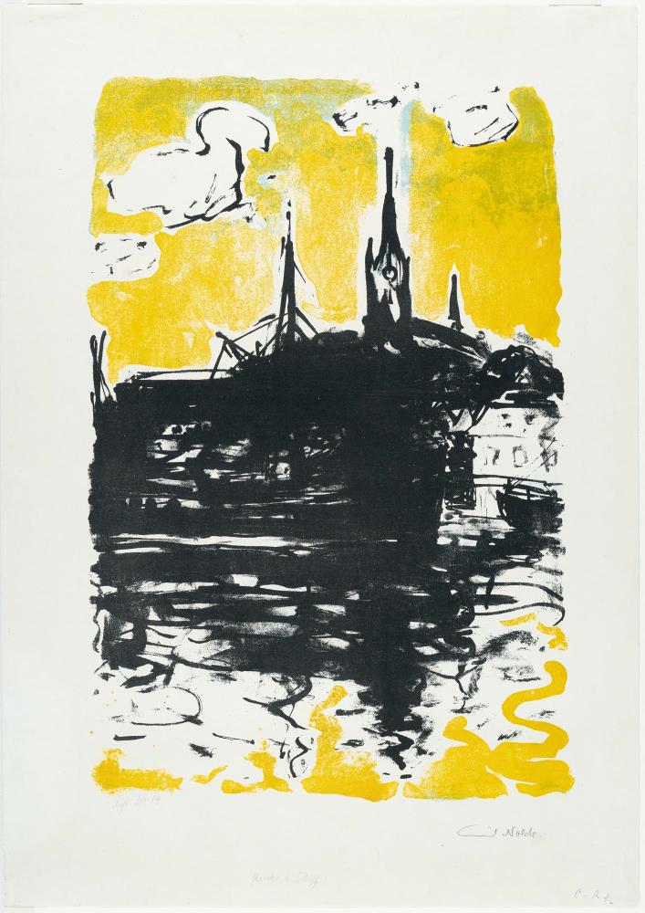 Church and ship, Sonderburg