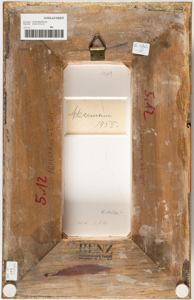 Komposition mit Orange