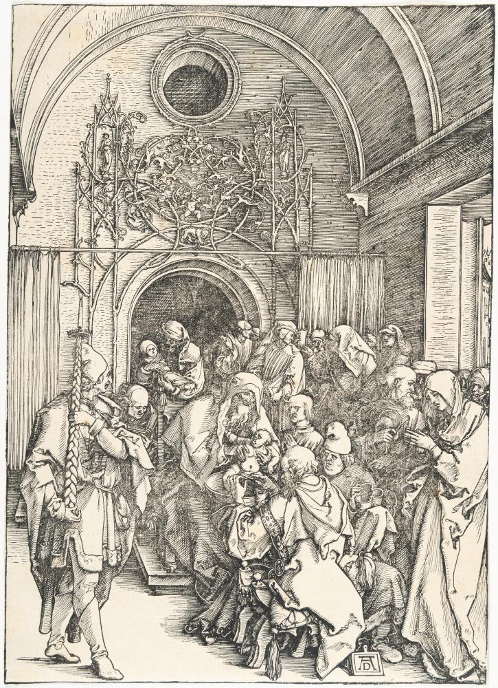 Die Beschneidung Christi, Blatt 11 aus dem Marienleben