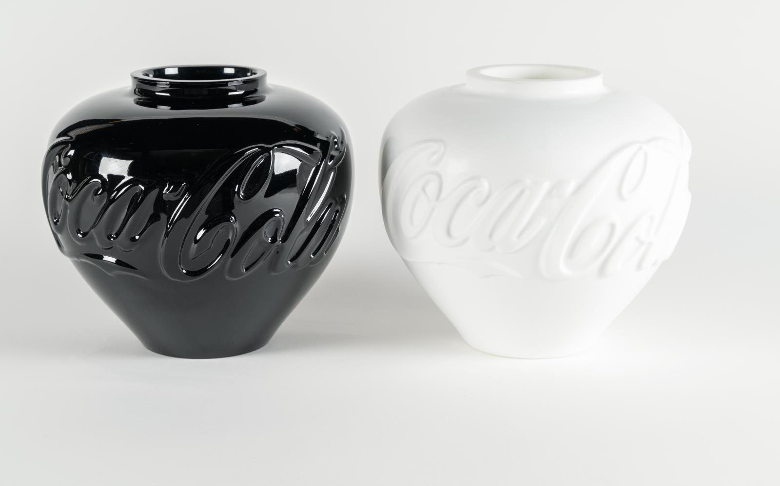 2 works: Vases in Five Colours (Black & White)