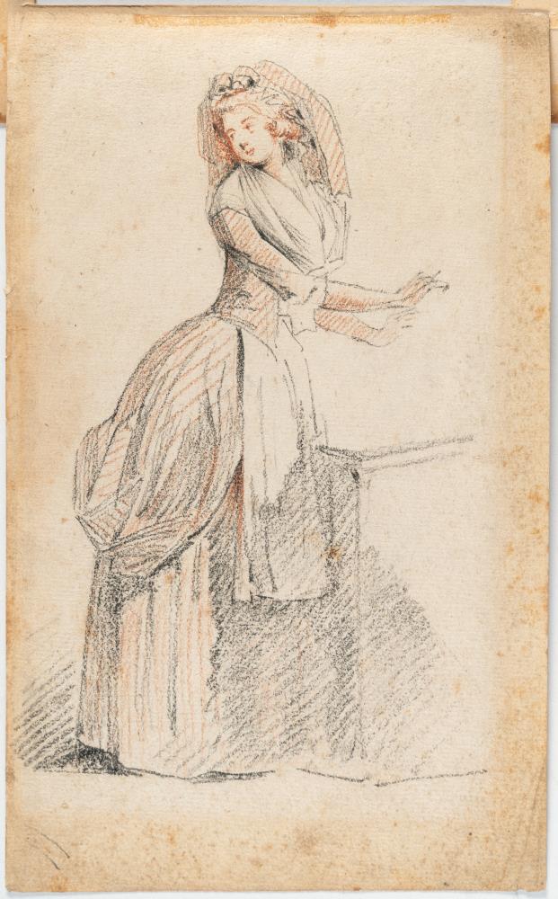 Jeune Femme en Pied