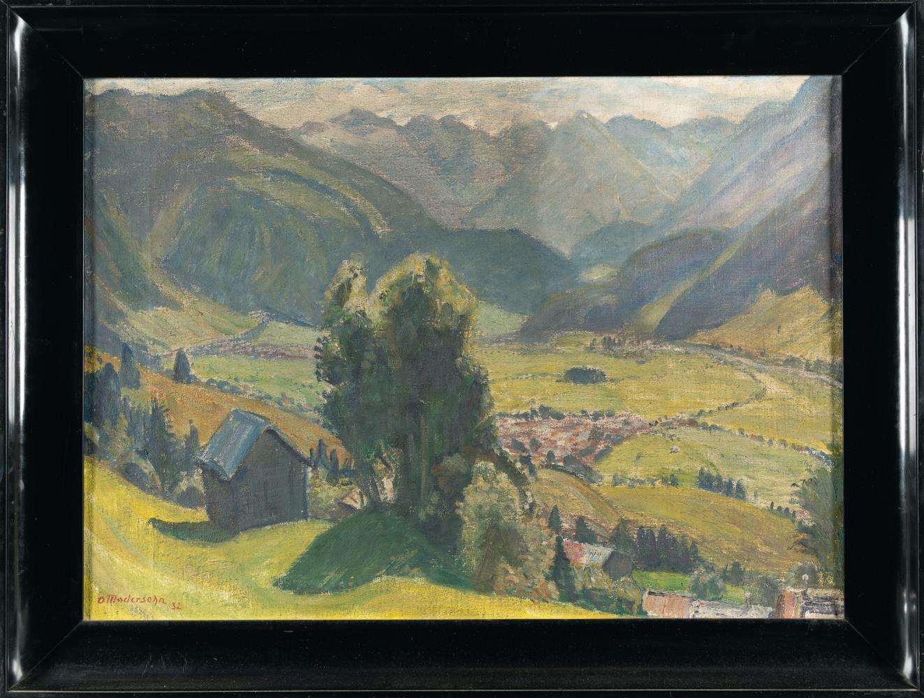 Gailenberg with a view of Hindelang