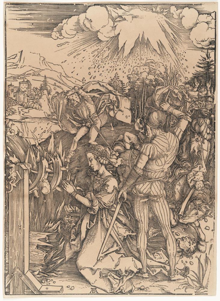 Die Marter der heiligen Katharina