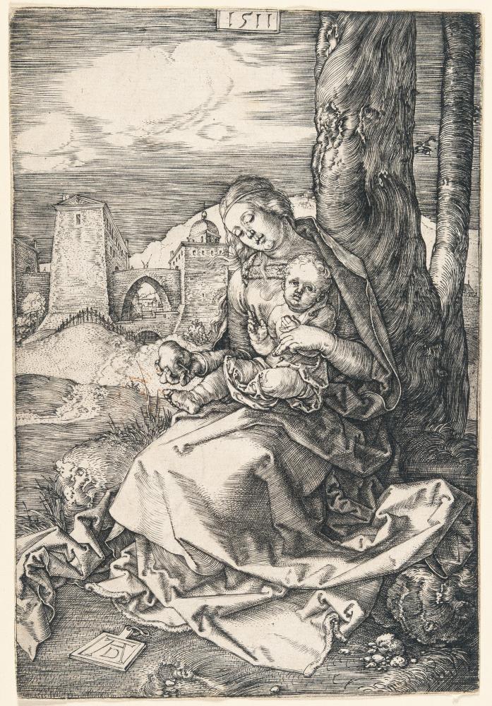 Maria mit der Birne