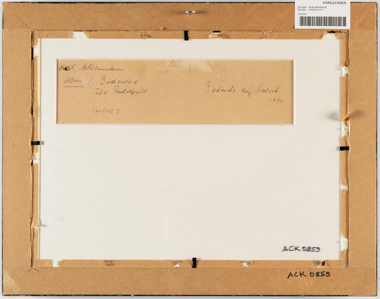 „Badende auf hellrot“