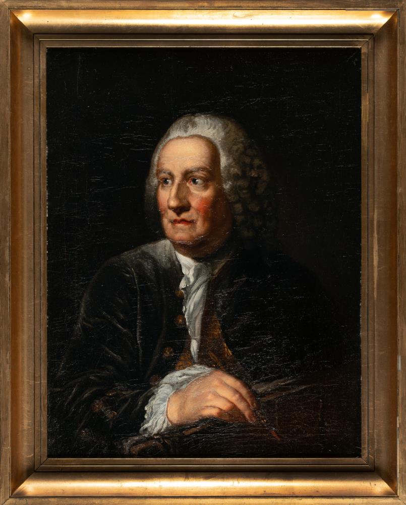 Bildnis des sächsischen Hofmalers Louis de Silvestre (1675-1760)