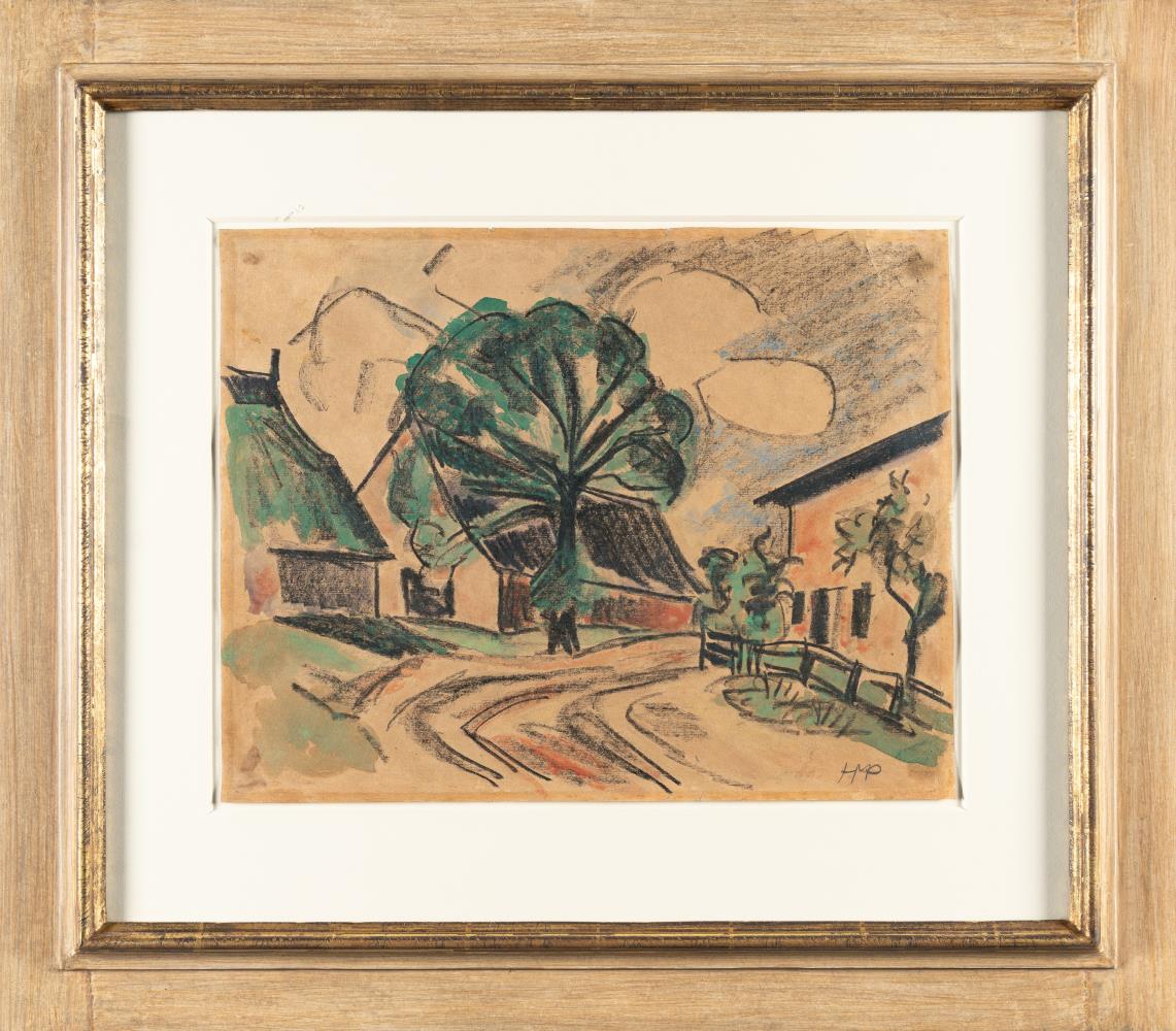 Solitary Tree in the Village