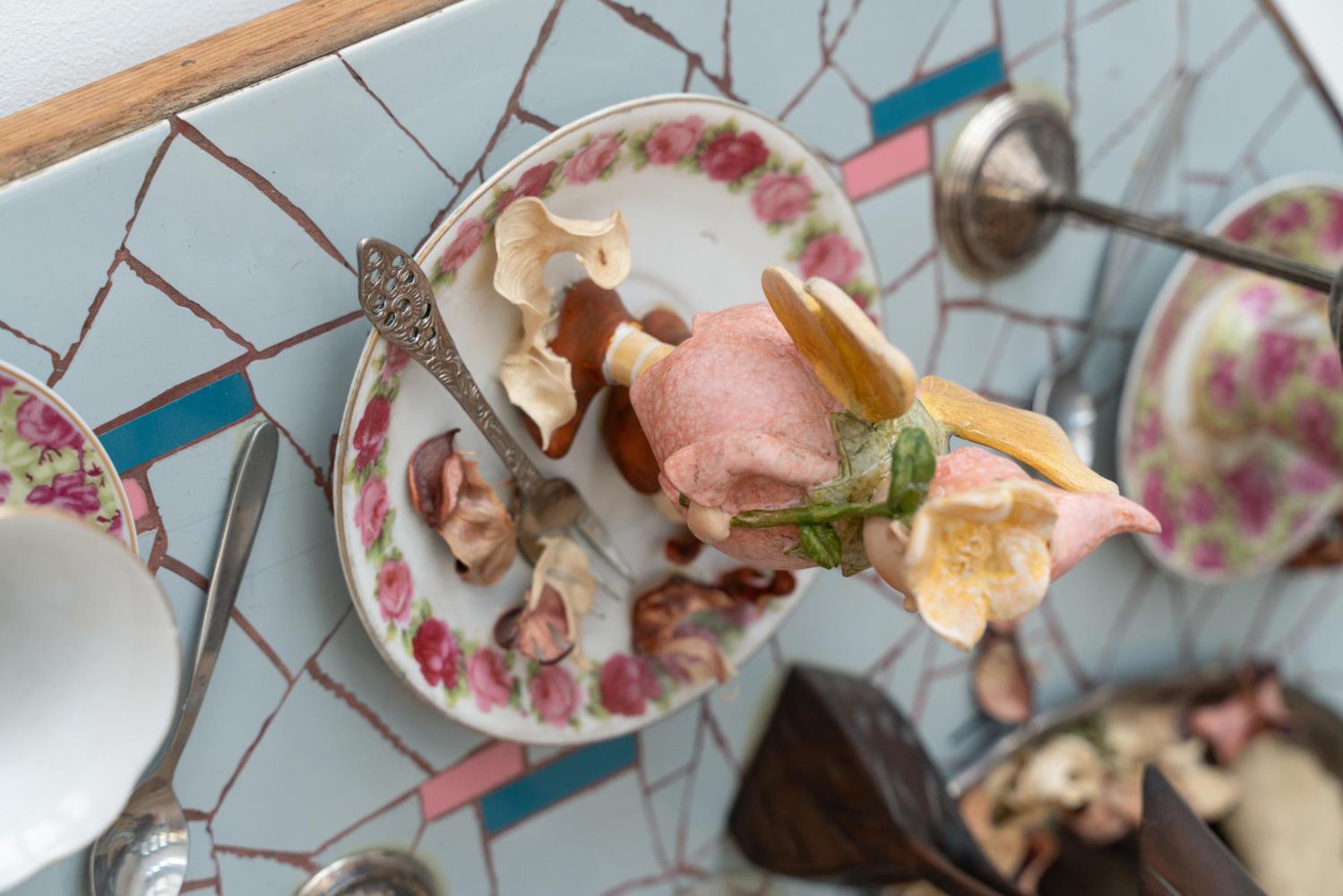 „Faux tableau piège, Serie mosaiques années 50 Vienna 2010-12“