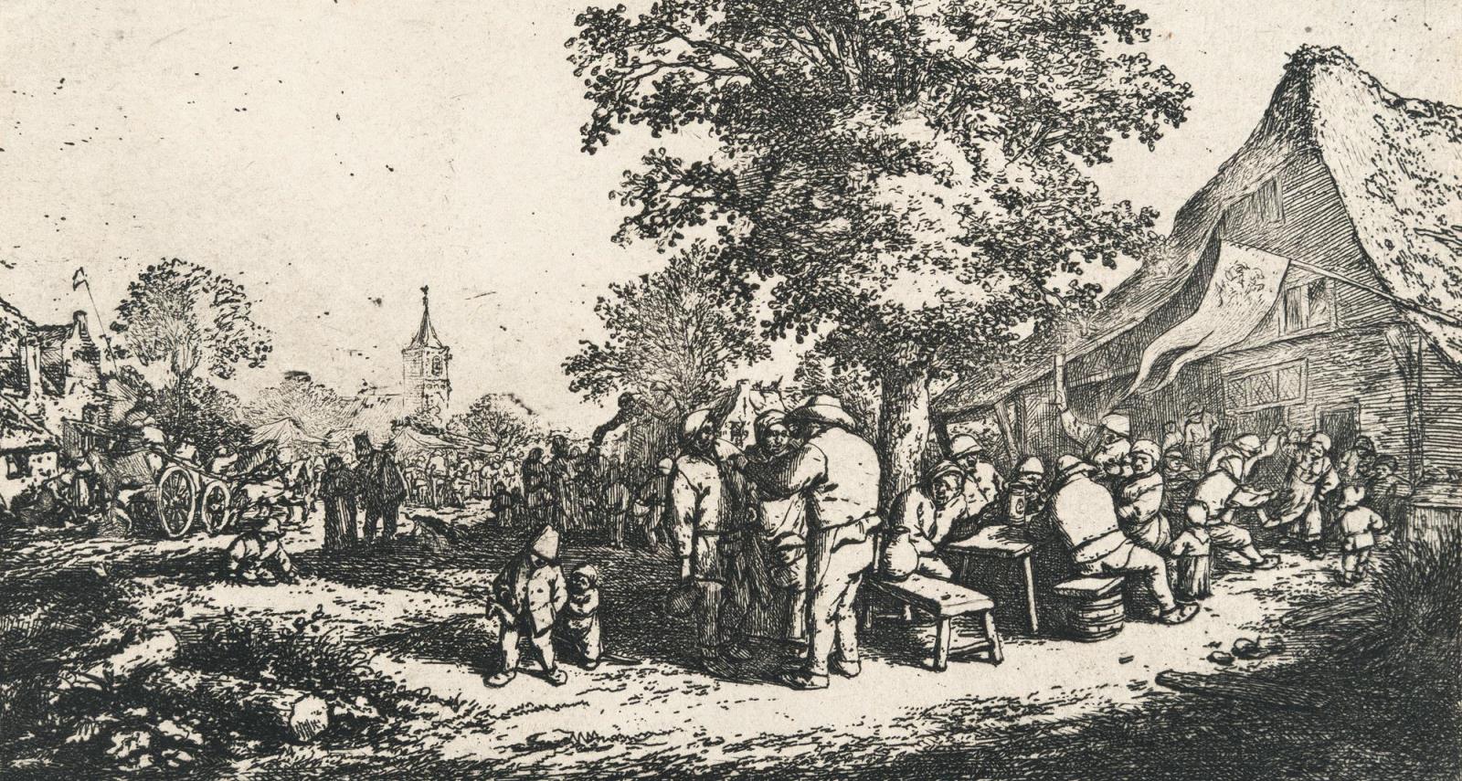 Village fair under the big tree