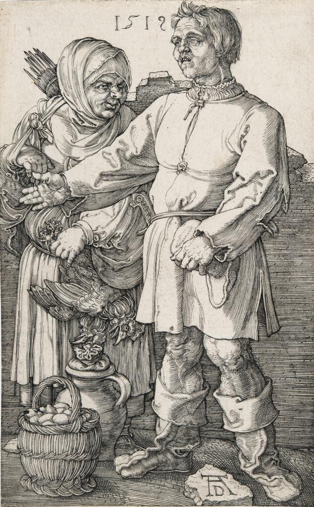 Der Marktbauer und sein Weib