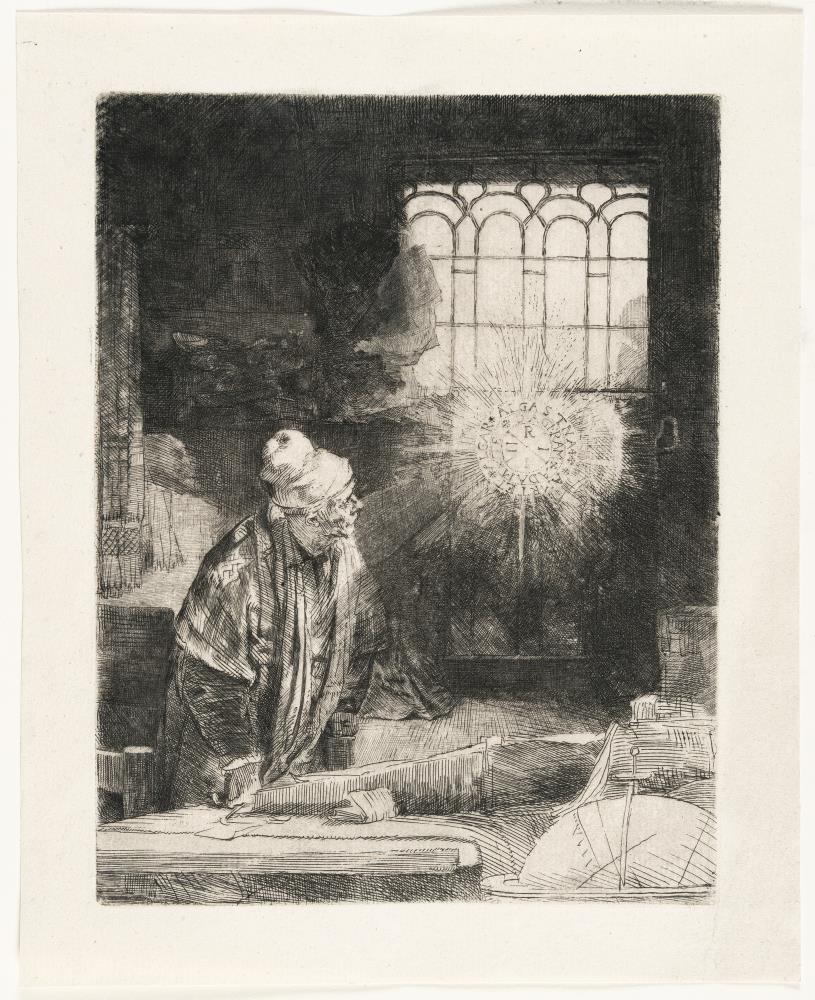 Gelehrter in seiner Stube, genannt: Faust