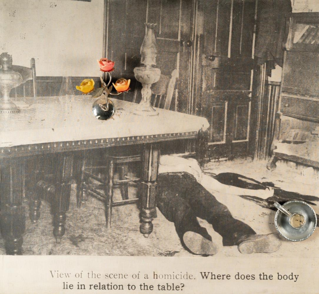 View of the Scene of a Homicide aus dem Zyklus Criminal Investigations