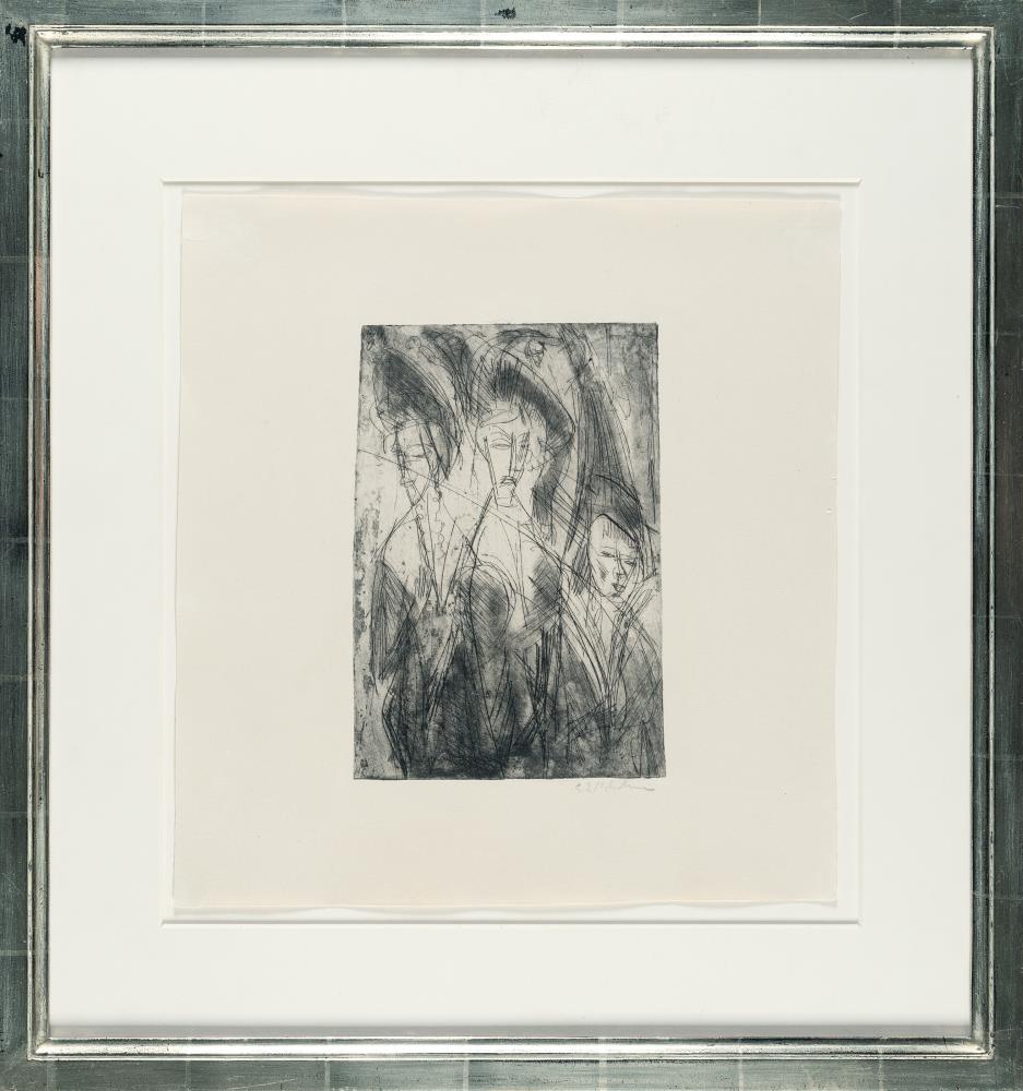 Three Courtesans at Night