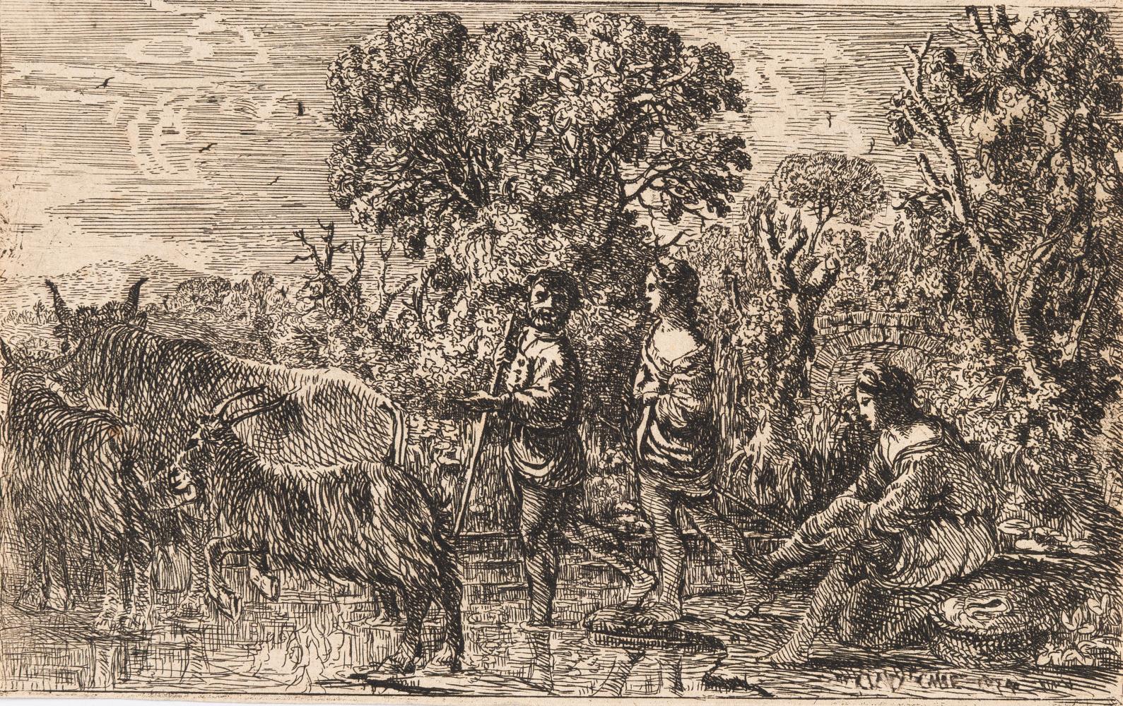 Le passage du gué (Die Überquerung der Furt)